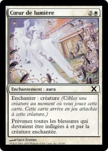 Cœur de lumière, carte Magic 10E 19 — extension Dixième édition