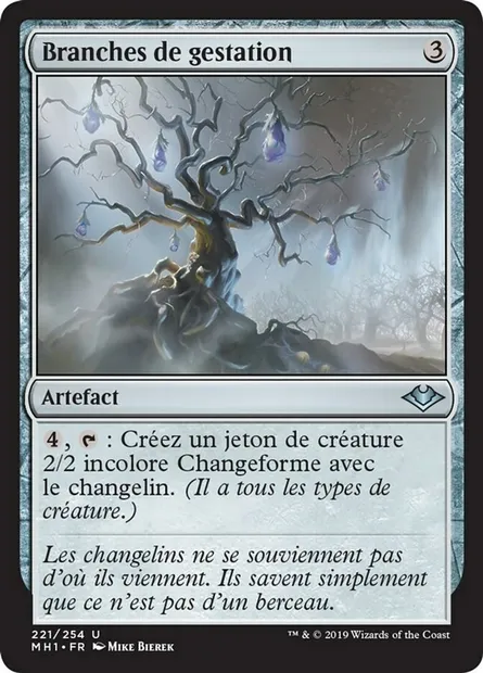 Branches de gestation, carte Magic MH1 221 — extension Horizons du Modern