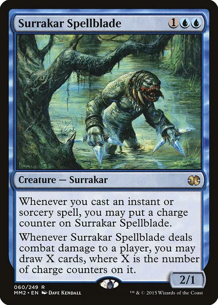 Surrakar Spellblade, Magic card MM2 60 — Modern Masters 2015 set