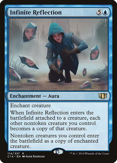 Infinite Reflection, Magic card C14 114 — Commander 2014 set