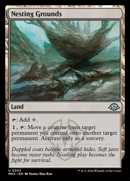Nesting Grounds, Magic card MH3 302 — Modern Horizons 3 set