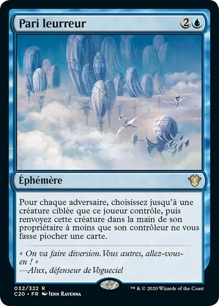 Pari leurreur, carte Magic C20 32 — extension Commander 2020