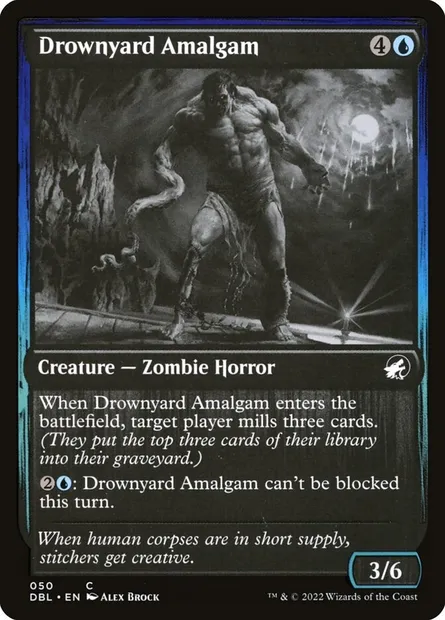 Drownyard Amalgam, Magic card DBL 50 — Innistrad: Double Feature set