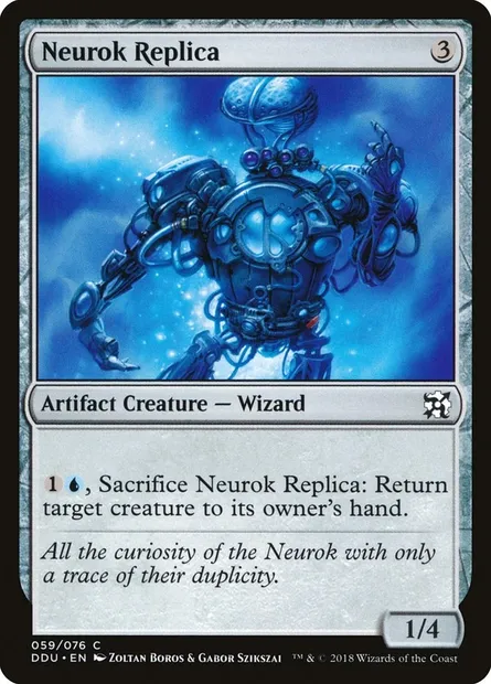 Reproduction neuroke, carte Magic DDU 59 — extension Duel Decks: Elves vs. Inventors