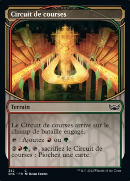 Circuit de courses, carte Magic SNC 352 — extension Les rues de la Nouvelle-Capenna