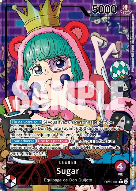 Sugar, carte One Piece OP10-003 — extension SANG ROYAL