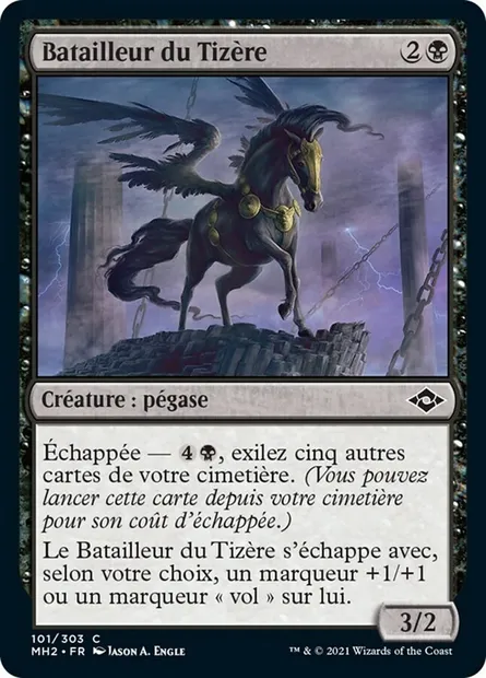 Batailleur du Tizère, carte Magic MH2 101 — extension Horizons du Modern 2