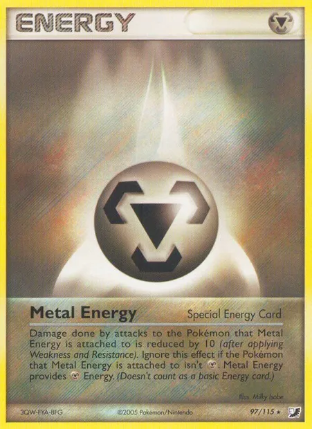 Metal Energy, Pokémon card UF 97 — Unseen Forces set