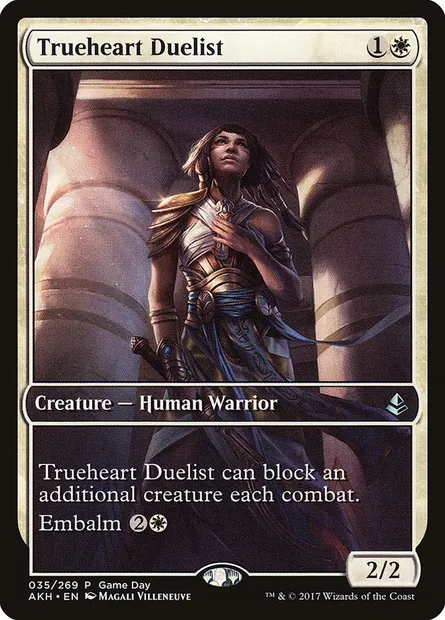 Trueheart Duelist, Magic card PAKH 35 — Amonkhet Promos set