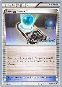 Energy Search, Pokémon card WCD12 093 — World Championship Decks 2012 set