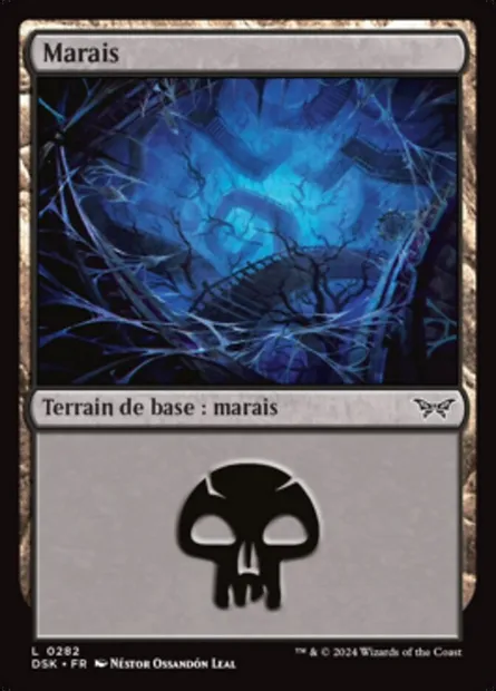 Marais, carte Magic DSK 282 — extension Duskmourn: House of Horror
