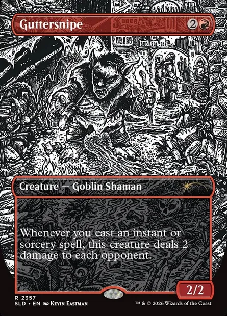 Guttersnipe, Magic card SLD 2357 — Secret Lair Drop set