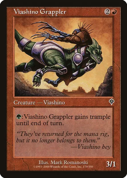 Viashino Grappler, Magic card INV 179 — Invasion set