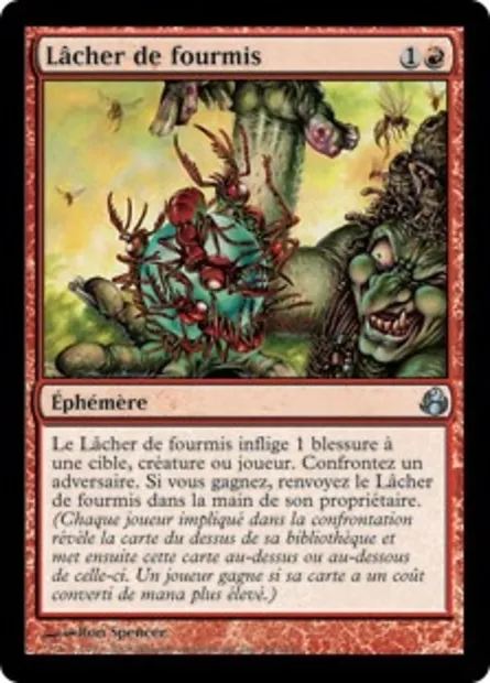 Lâcher de fourmis, carte Magic MOR 98 — extension Leveciel
