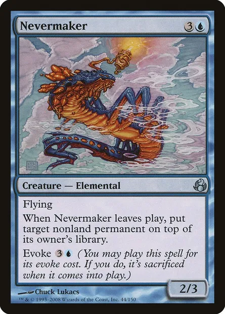 Nevermaker, Magic card MOR 44 — Morningtide set
