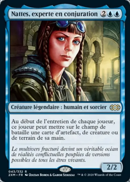 Nattes, experte en conjuration, carte Magic 2XM 43 — extension Double Masters