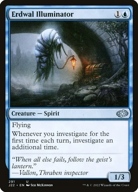 Erdwal Illuminator, Magic card J22 291 — Jumpstart 2022 set