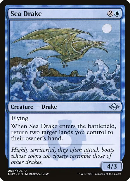 Sea Drake, Magic card MH2 268 — Modern Horizons 2 set