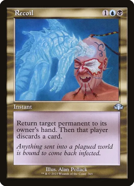 Recoil, Magic card DMR 365 — Dominaria Remastered set