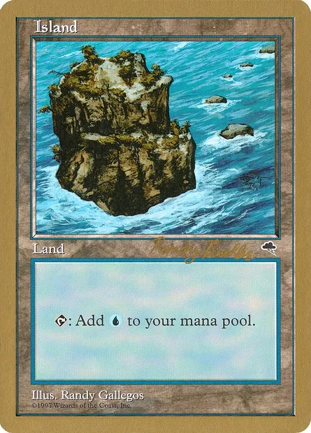 Île, carte Magic WC98 rb335 — extension World Championship Decks 1998