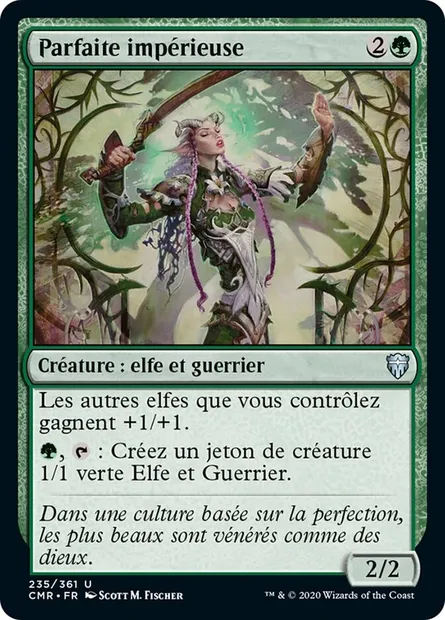 Parfaite impérieuse, carte Magic CMR 235 — extension Commander Legends