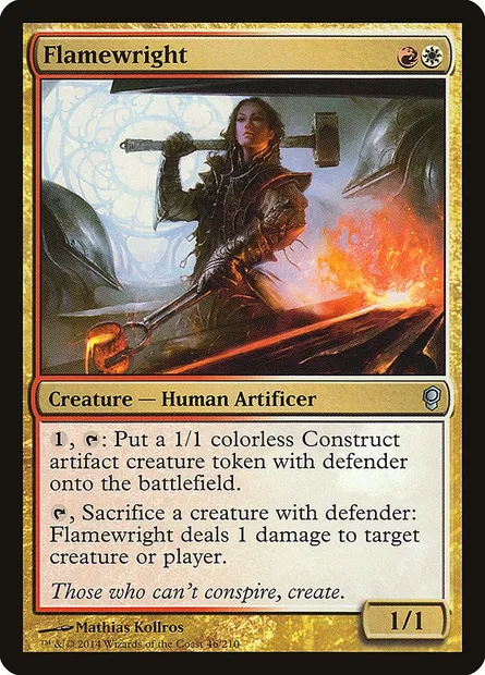 Flamewright, Magic card CNS 46 — Conspiracy set