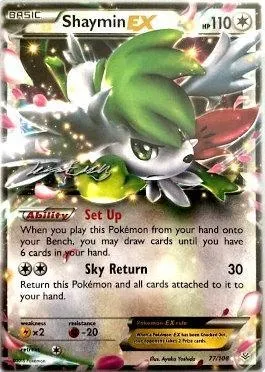 Shaymin ex, carte Pokémon WCD16 077 — extension World Championship Decks 2016
