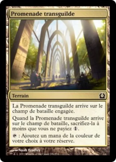 Promenade transguilde, carte Magic RTR 249 — extension Retour à Ravnica