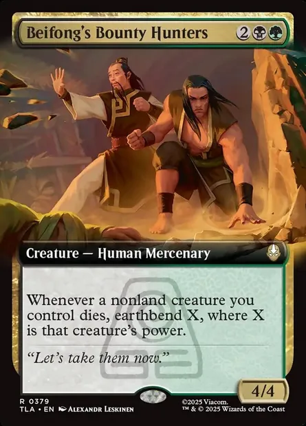 Beifong's Bounty Hunters, Magic card TLA 379 — Avatar: The Last Airbender set