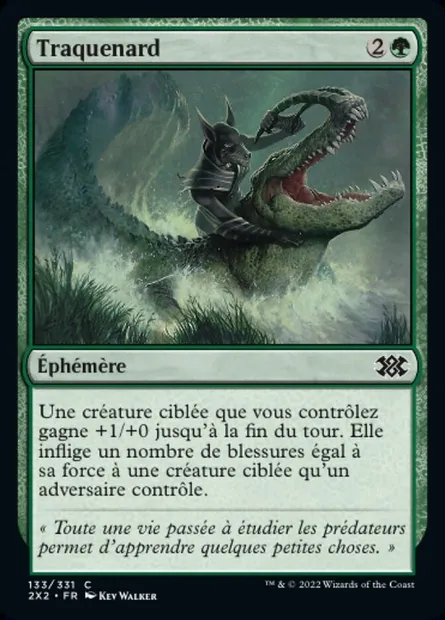 Traquenard, carte Magic 2X2 133 — extension Double Masters 2022