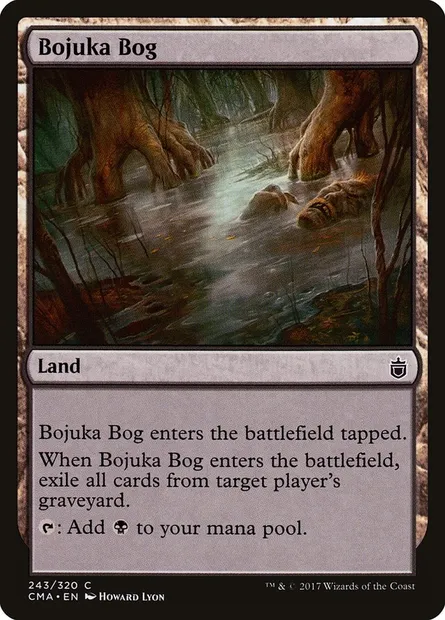 Bojuka Bog, Magic card CMA 243 — Commander Anthology set
