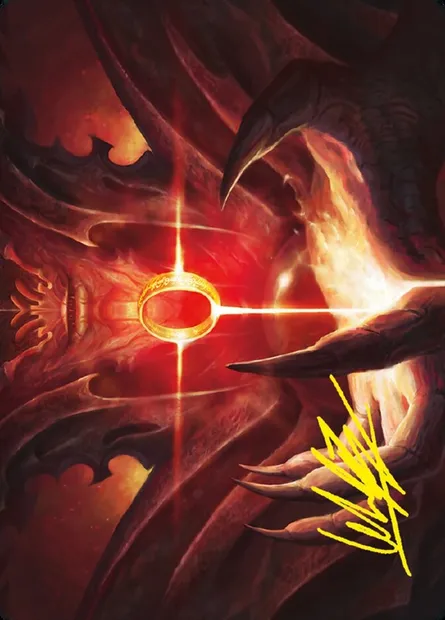 Sol Ring // Sol Ring, carte Magic ALTR 76 — extension Tales of Middle-earth Art Series