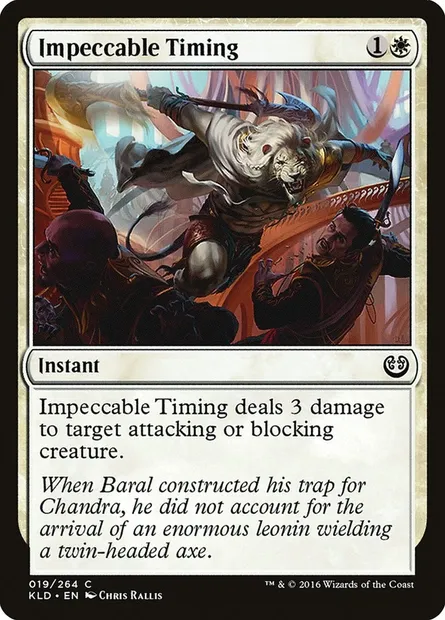 Impeccable Timing, Magic card KLD 19 — Kaladesh set