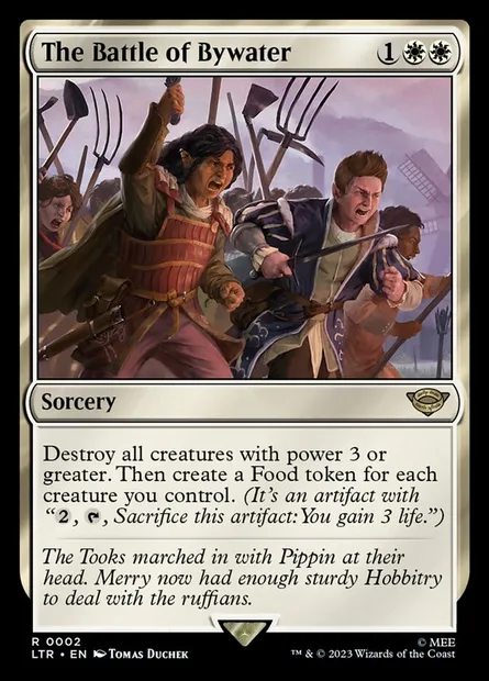 The Battle of Bywater, Magic card LTR 2 — The Lord of the Rings: Tales of Middle-earth set