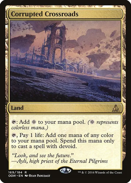 Corrupted Crossroads, Magic card OGW 169 — Oath of the Gatewatch set