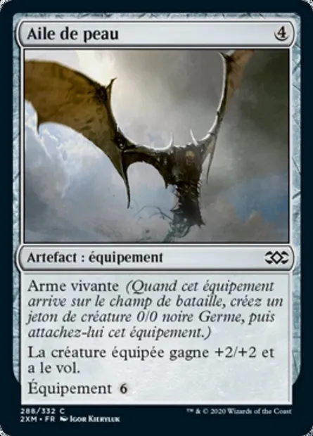 Aile de peau, carte Magic 2XM 288 — extension Double Masters