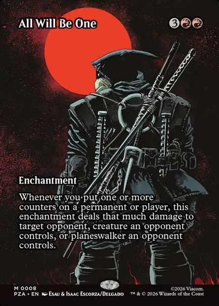 All Will Be One, Magic card PZA 8 — Teenage Mutant Ninja Turtles Source Material set