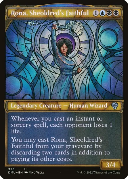 Rona, Sheoldred's Faithful, Magic card DMU 356 — Dominaria United set