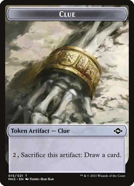 Clue, Magic card TMH2 15 — Modern Horizons 2 Tokens set