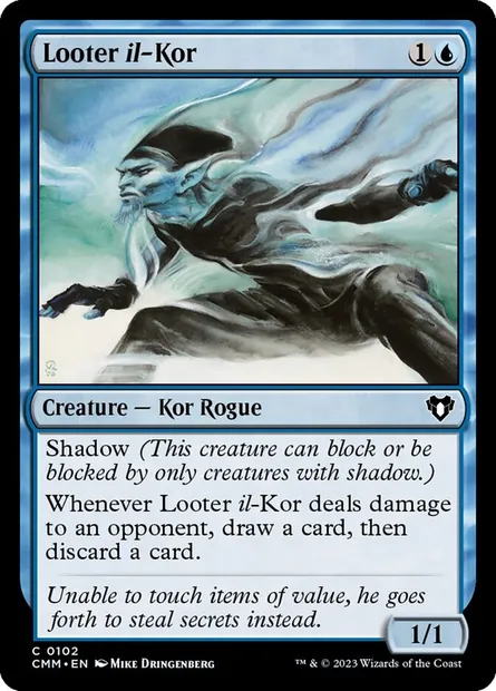 Looter il-Kor, Magic card CMM 102 — Commander Masters set