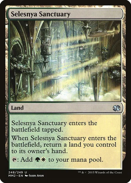 Selesnya Sanctuary, Magic card MM2 248 — Modern Masters 2015 set