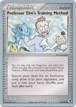 Méthode d'entraînement du Prof. Orme, carte Pokémon WCD07 079-2 — extension World Championship Decks 2007