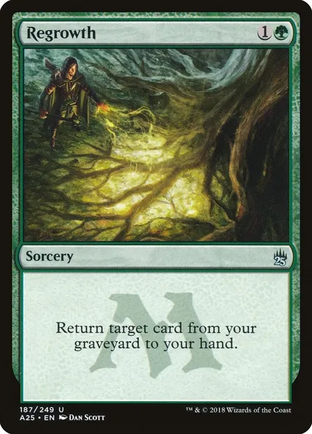 Réapparition, carte Magic A25 187 — extension Masters 25