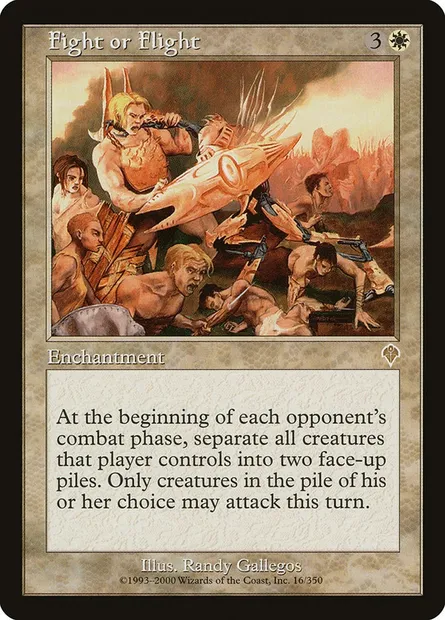 Fight or Flight, Magic card INV 16 — Invasion set