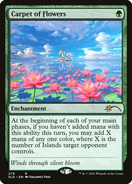 Carpet of Flowers, Magic card SLD 279 — Secret Lair Drop set