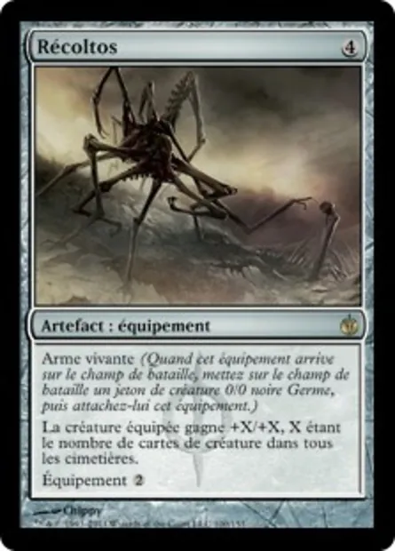 Récoltos, carte Magic MBS 100 — extension Mirrodin assiégé