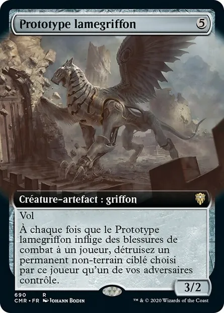 Prototype lamegriffon, carte Magic CMR 690 — extension Commander Legends