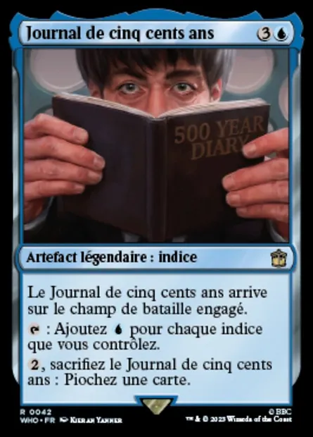 Journal de cinq cents ans, carte Magic WHO 42 — extension Doctor Who
