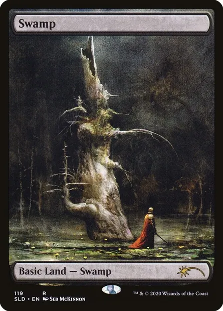 Swamp, Magic card SLD 119 — Secret Lair Drop set