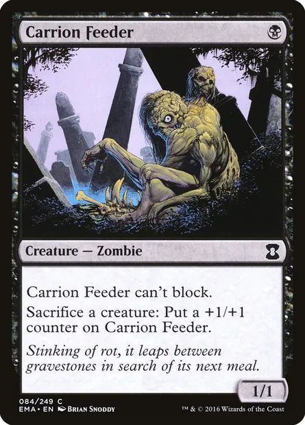 Carrion Feeder, Magic card EMA 84 — Eternal Masters set
